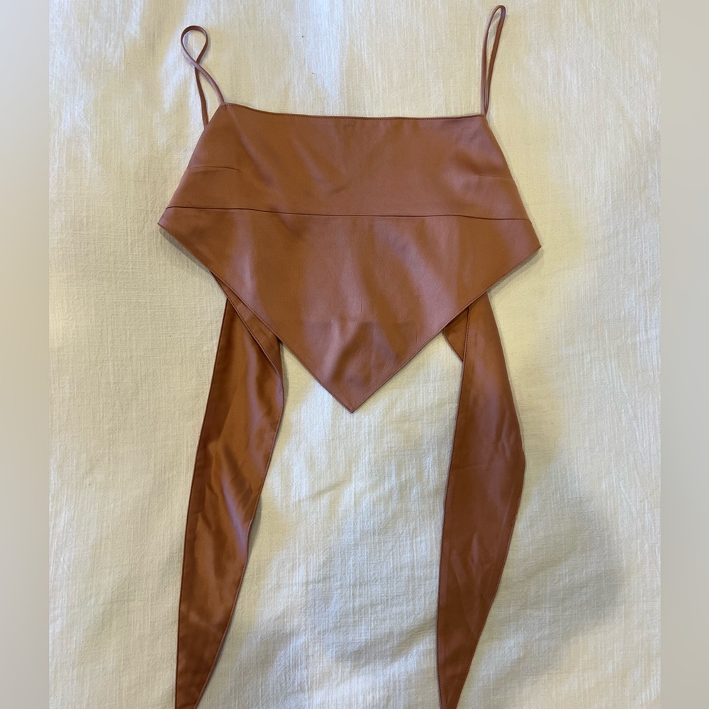 Danielle Bernstein bandana top